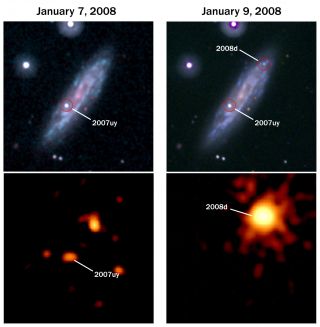 Captan por primera vez el nacimiento de una supernova
